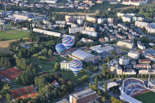 Vyhlídkový let balónem - balóny v Ostravě