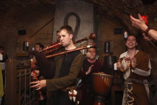 Středověká žranice - hudba