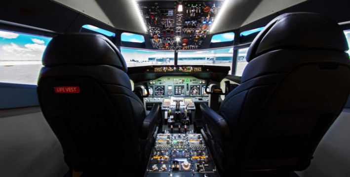 simulátor Boeingu 737 Praha
