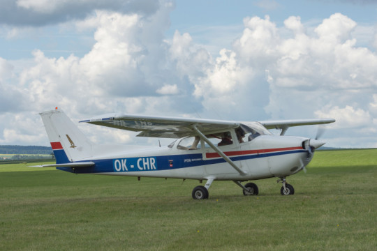 Let letadlem Cessna 172 - Chrudim