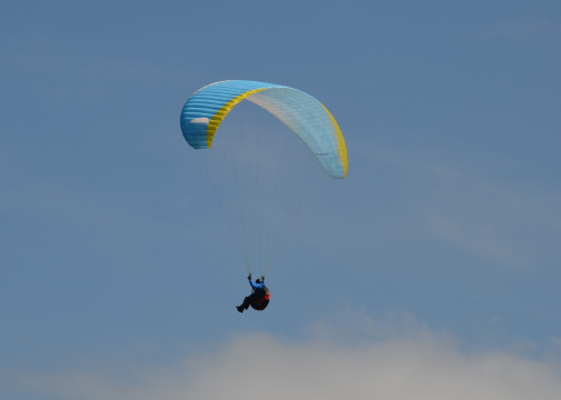 Seznamovací paraglidingový kurz - let s kluzákem