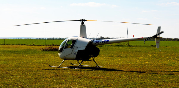 Let vrtulníkem Robinson R22
