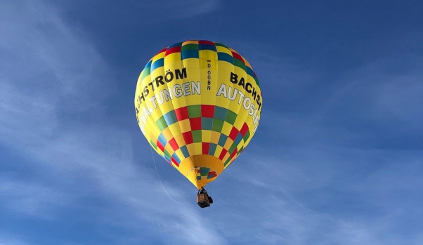 Vyhlídkový let balonem (sami v koši)