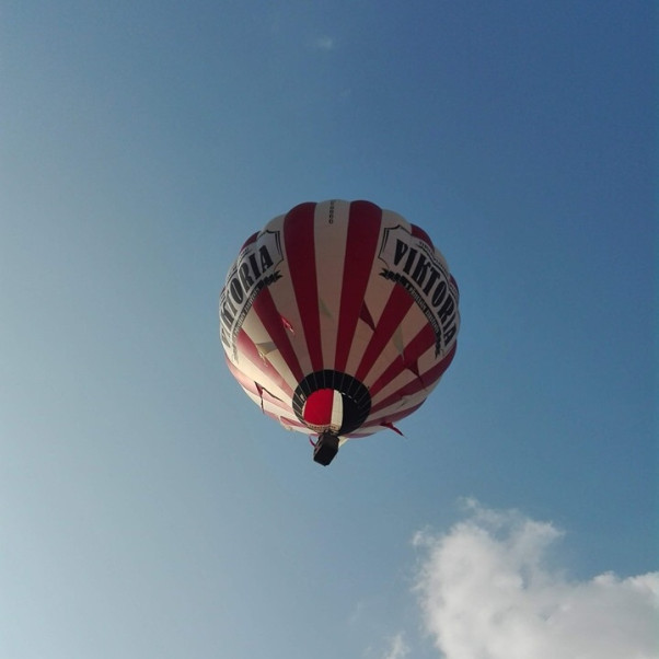 Let historickým balonem Viktoria