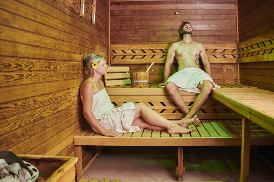 Komorní hůrka - sauna