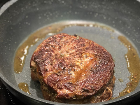 příprava steaku