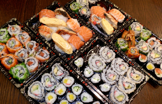 Kurz vaření: Připravené sushi