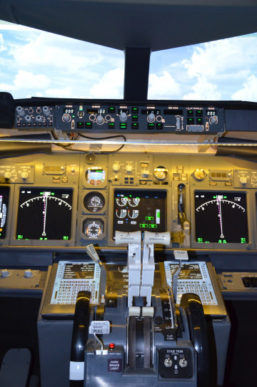 simulátor Boeingu 737 (Hustopeče)