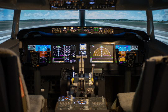 simulátor Boeingu 737 (Brno)