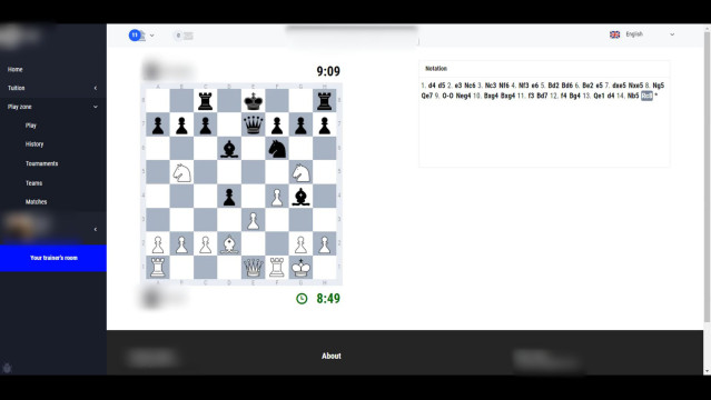 Šachový on-line kurz rozbor