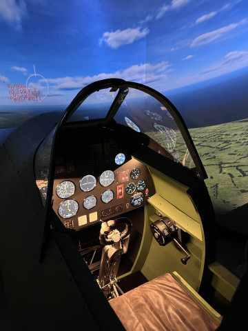 Simulátor letounu Spitfire