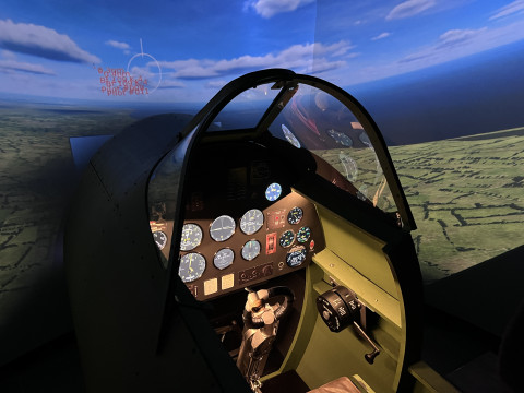 Simulátor letounu Spitfire