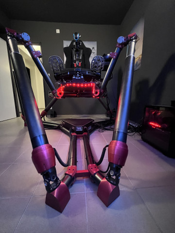 Pohyblivý simulátor s VR