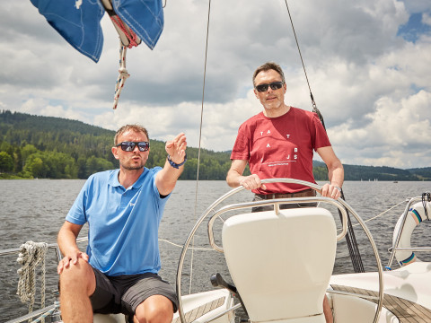 Kapitánem plachetnice na zkoušku