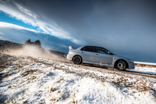 Ostré svezení v Mitsubishi Lancer EVO