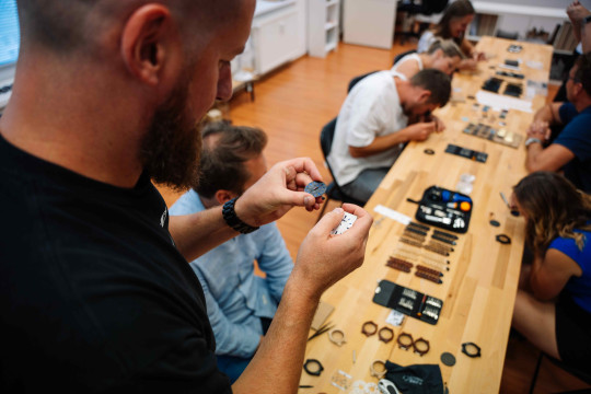 Workshop výroby dřevěných hodinek