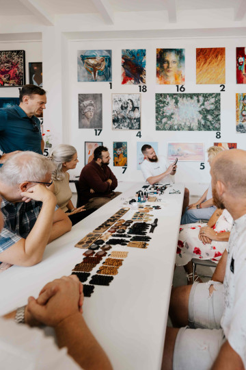 Workshop výroby dřevěných hodinek