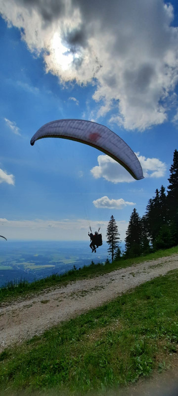 Tandemový paragliding - Jánské Lázně