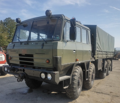 Řízení Tatry 815 8x8